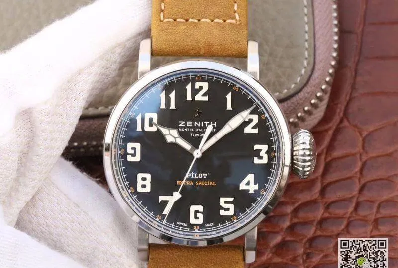 Zenith Pilot 03.2430.3000 21.C738 XF Factory 1:1 Best Edition Replica Watch Swiss ETA2824-2
